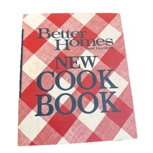 Vtg 1970 3rd Printing Better Homes & Gardens New Cook Book 5 Ring Binder
